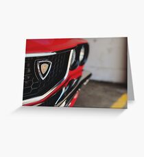 RX3 Rotary Mazda Greeting Card