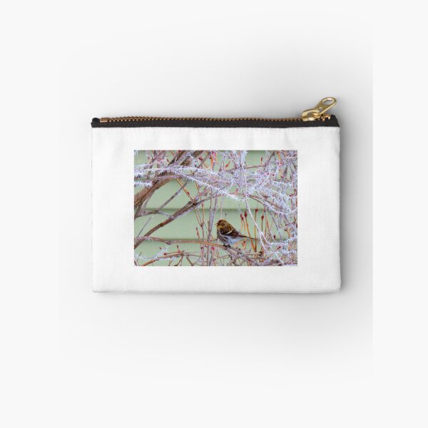 Item preview, Common Redpoll in Hoarfrost designed and sold by Debbie Center.