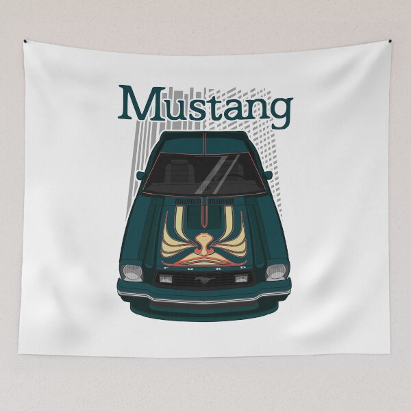 Item preview, Mustang King Cobra 1978 - Aqua Metallic designed and sold by V8social.