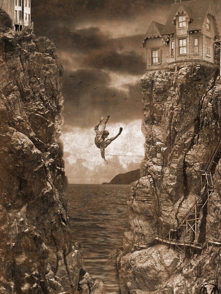 Thumbnail 5 of 5, iPhone Case, Falling designed and sold by MJonesStudio.