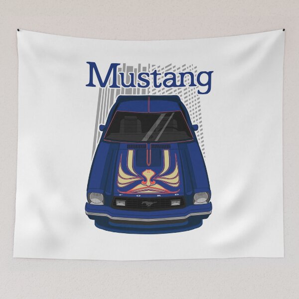 Item preview, Mustang King Cobra 1978 - Blue designed and sold by V8social.
