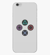Playstation Retro Controller Buttons iPhone Case