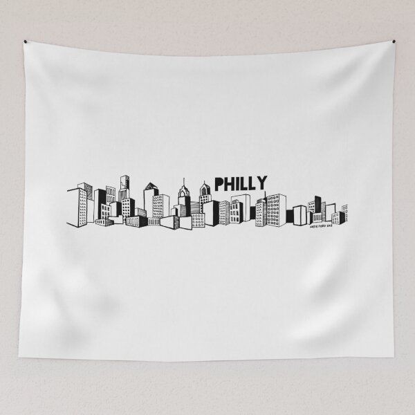 Item preview, Philly Philadelphia Skyline designed and sold by fiberandgloss.