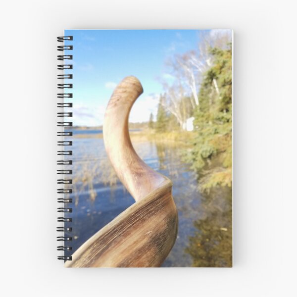 Item preview, Shofar Ram's Horn Against a Beautiful Lake designed and sold by Debbie Center.
