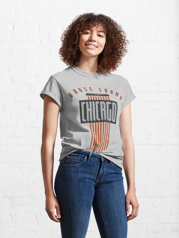 Alternate view of House Sound Of Chicago Classic T-Shirt