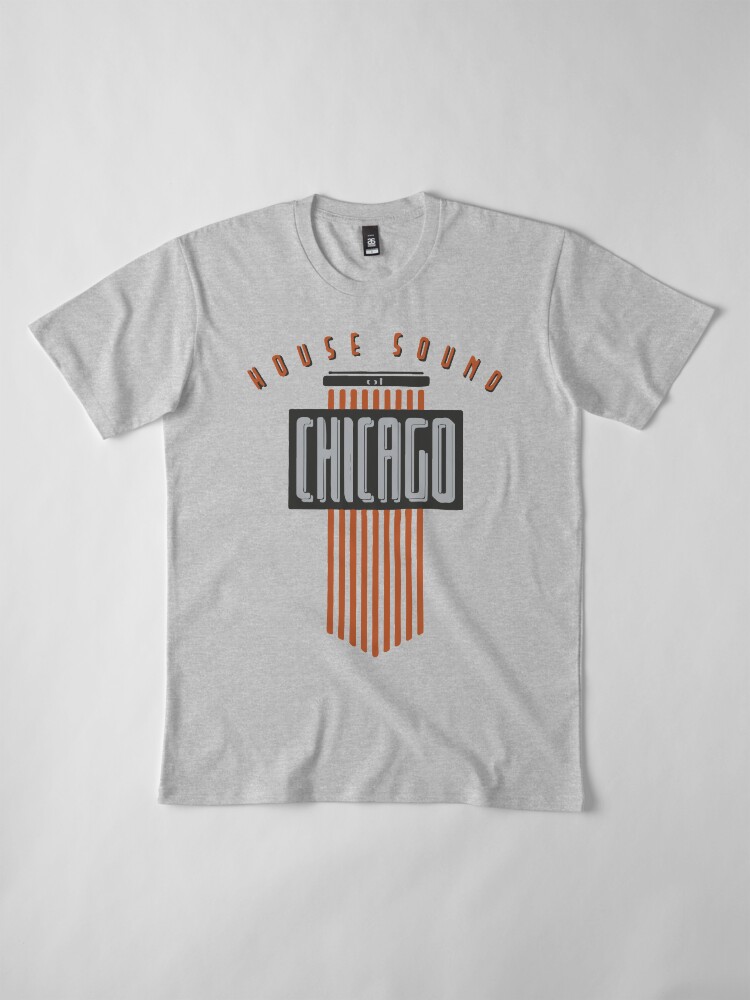 Alternate view of House Sound Of Chicago (one) Premium T-Shirt