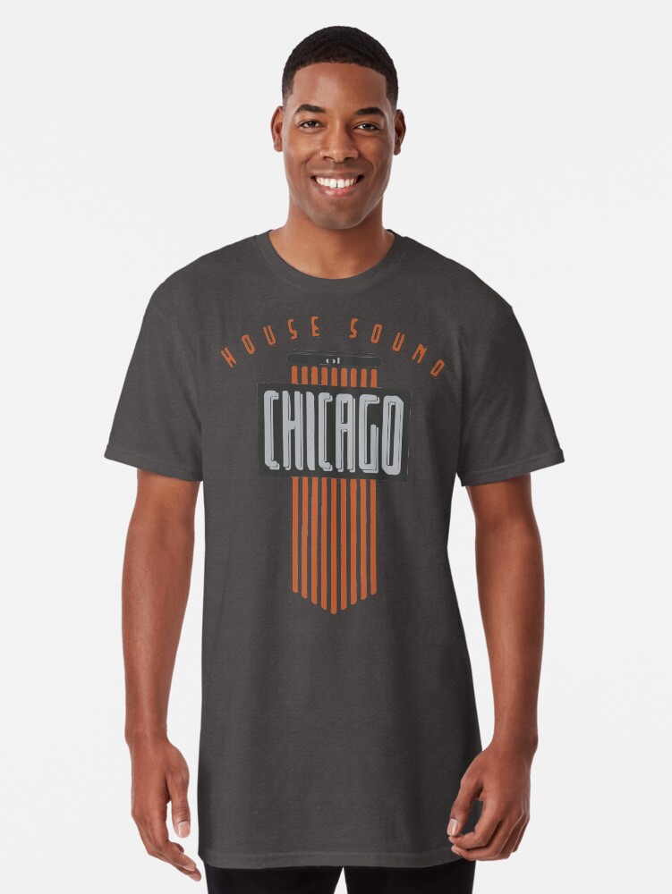 Thumbnail 1 of 5, Long T-Shirt, House Sound Of Chicago designed and sold by HSOC.