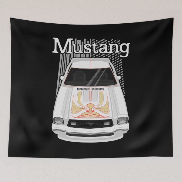 Item preview, Mustang King Cobra 1978 - White designed and sold by V8social.