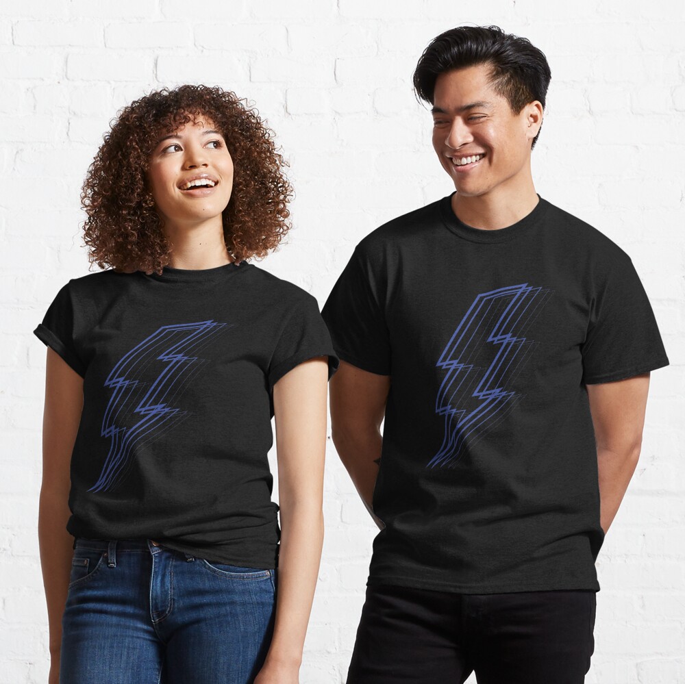 Blue Lightning Classic T-Shirt