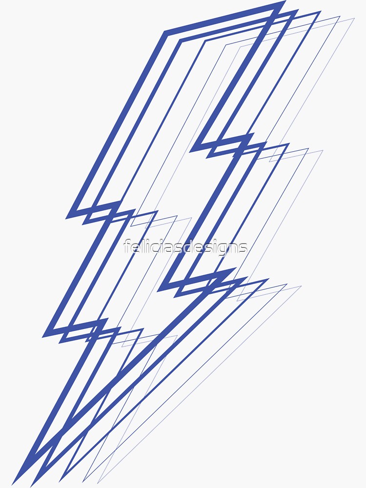 Blue Lightning by feliciasdesigns