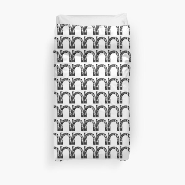 The letter n Duvet Cover