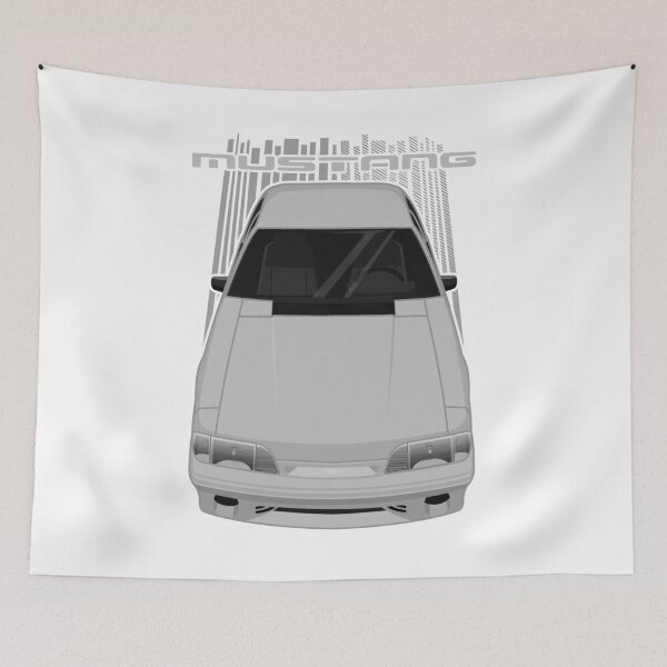 Item preview, Mustang 1987 to 1993 Fox - Silver designed and sold by V8social.