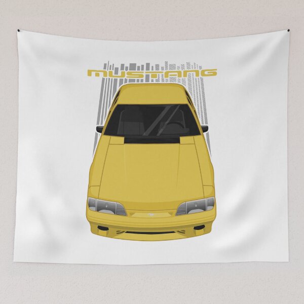 Item preview, Mustang 1987 to 1993 Fox - Yellow designed and sold by V8social.