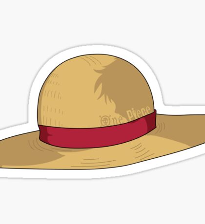 One Piece Straw Hat: Stickers | Redbubble