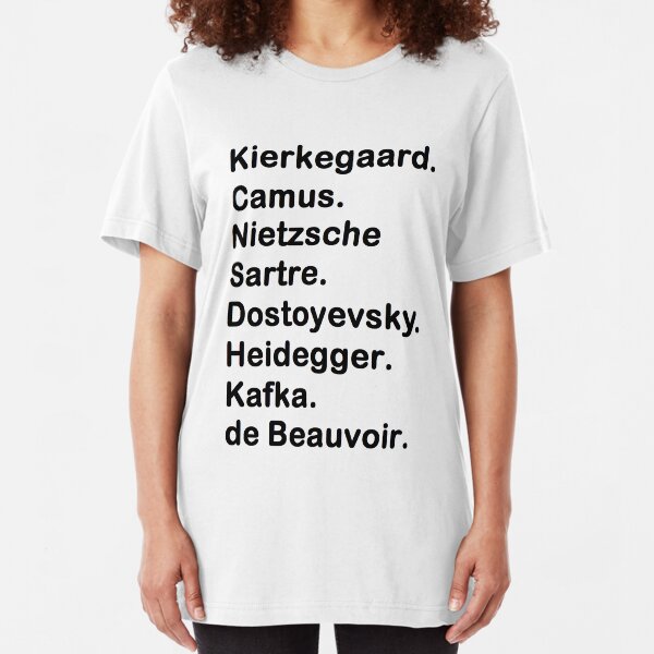 Existentialist Slim Fit T-Shirt