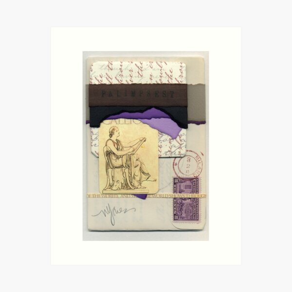 Palimpsest Art Print