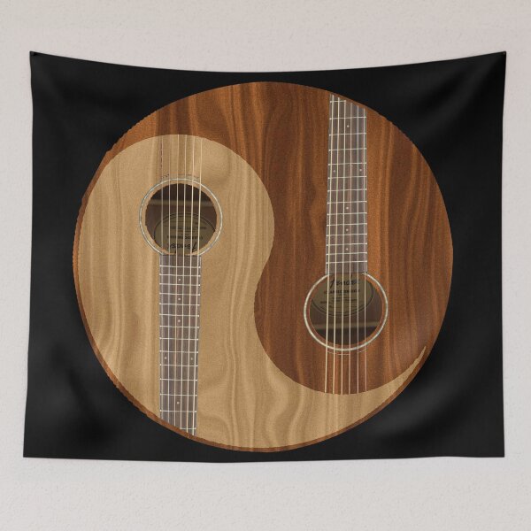 Item preview, Yin Yang Wooden Guitars designed and sold by AsKartongs.