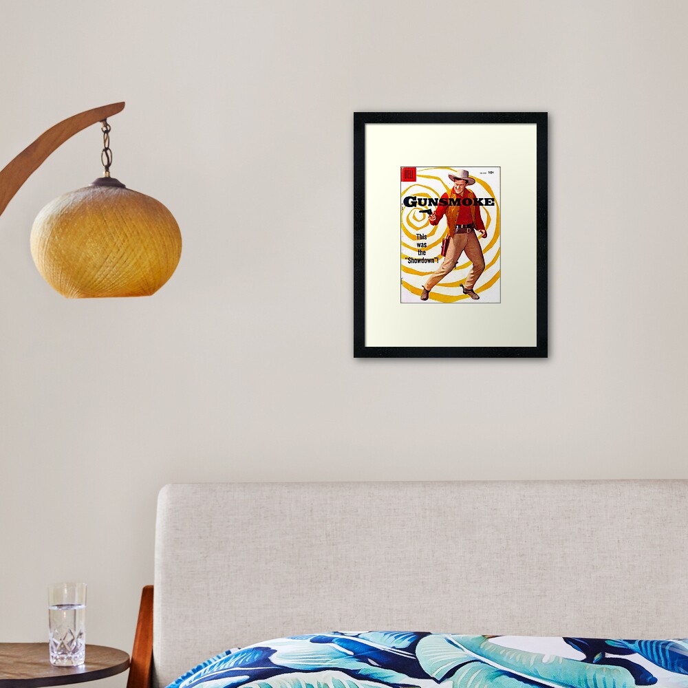 Gunsmoke Framed Art Print