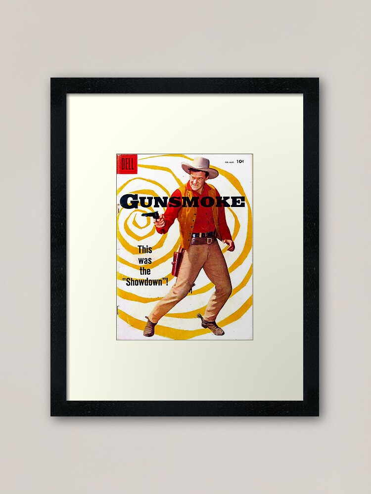 Alternate view of Gunsmoke Framed Art Print