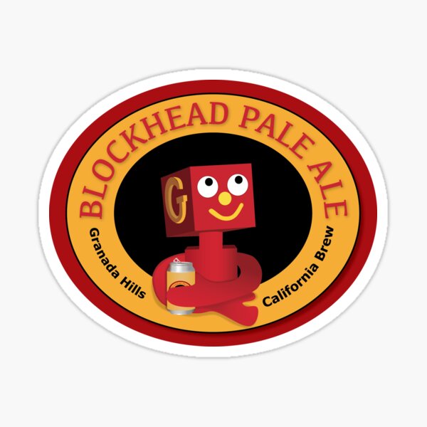 Item preview, Blockhead Pale Ale designed and sold by msb1016.