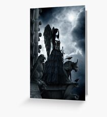The Valkyrie's Vigil Greeting Card