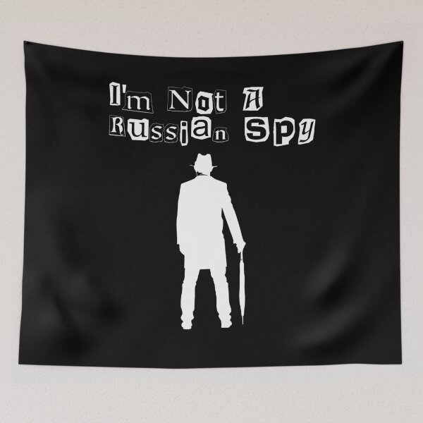 Item preview, I'm Not A Russian Spy Funny Espionage designed and sold by phoxydesign.