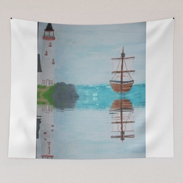 Item preview, reflection in the ocean designed and sold by BellsPainting.