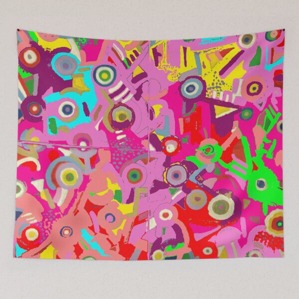 Item preview, Street POP Print Painting Graffiti Abstract Contemporary Modern Chic Colors Shapes Stencil Spike Lee ok Brooklyn Rolex designed and sold by Reuv.