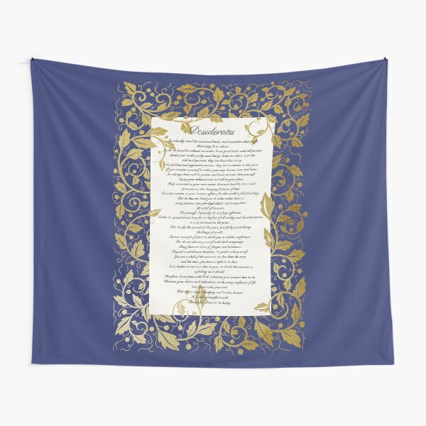 Desiderata Tapestry