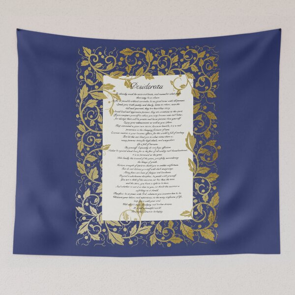 Item preview, Desiderata  designed and sold by Theodora Gould.