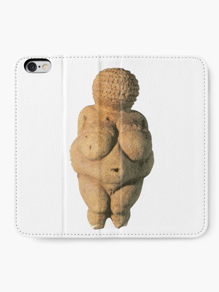 Alternate view of #Venus of #Willendorf #artifact sculpture art figurine statue humanbody #VenusofWillendorf iPhone Wallet