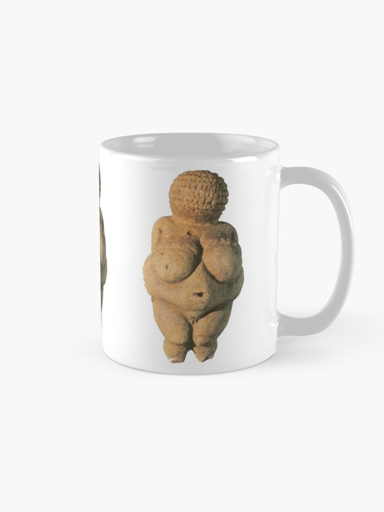 Alternate view of #Venus of #Willendorf #artifact sculpture art figurine statue humanbody #VenusofWillendorf Mug