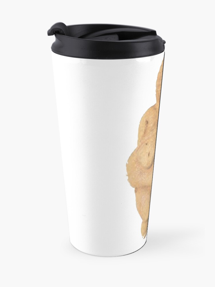Alternate view of #Venus of #Willendorf #artifact sculpture art figurine statue humanbody #VenusofWillendorf Travel Mug