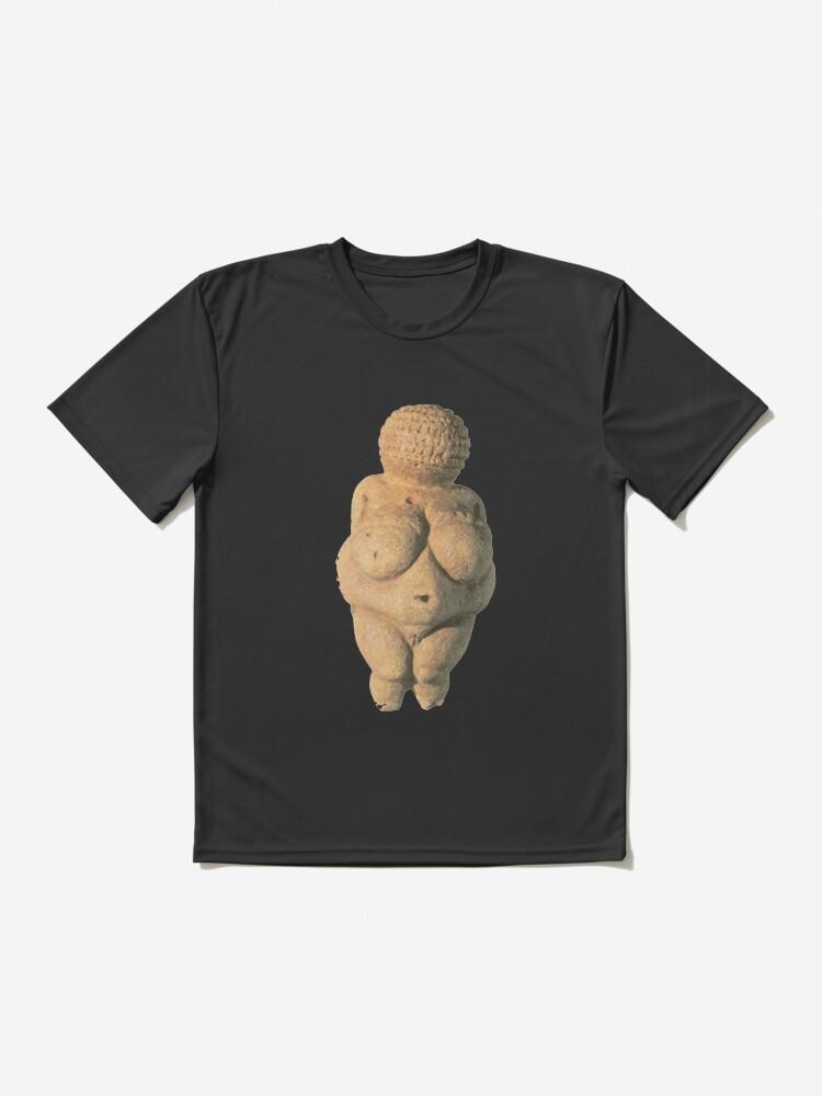 Alternate view of #Venus of #Willendorf #artifact sculpture art figurine statue humanbody #VenusofWillendorf Active T-Shirt