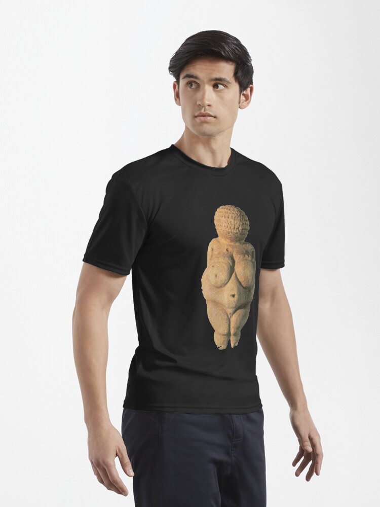 Alternate view of #Venus of #Willendorf #artifact sculpture art figurine statue humanbody #VenusofWillendorf Active T-Shirt