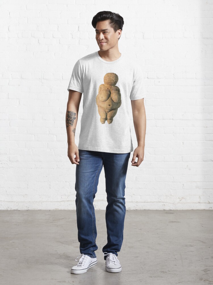Alternate view of #Venus of #Willendorf #artifact sculpture art figurine statue humanbody #VenusofWillendorf Essential T-Shirt