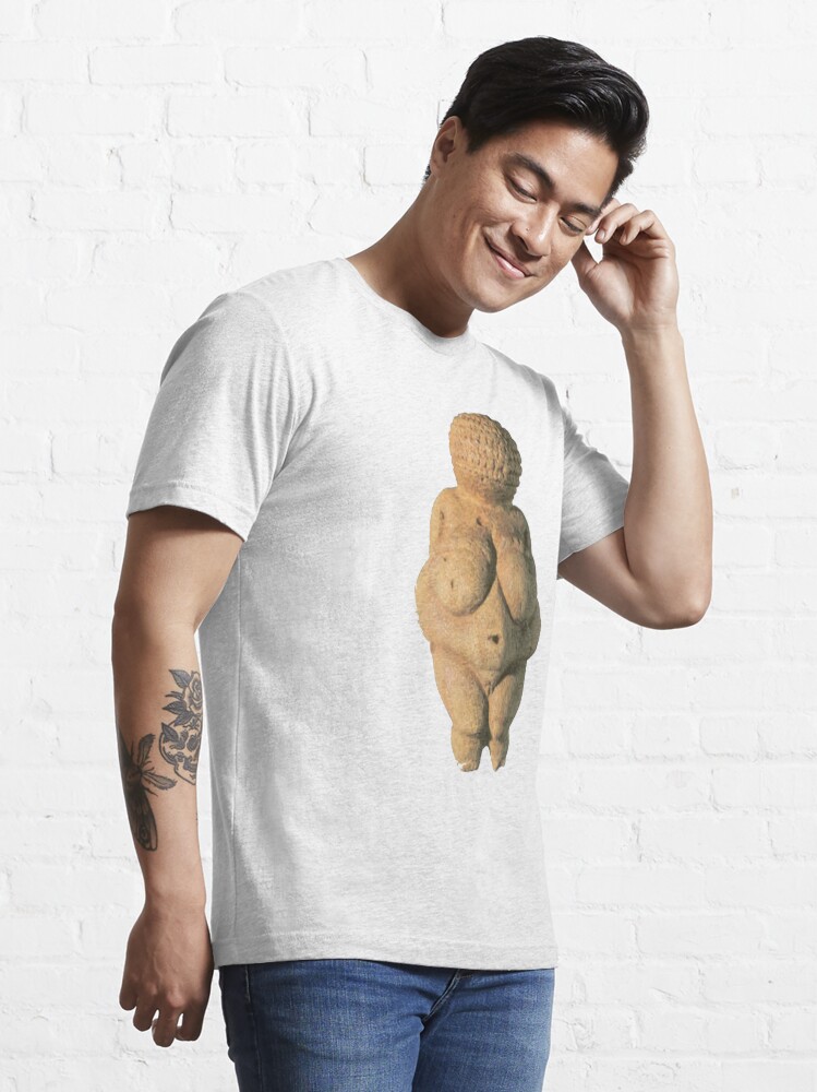 Alternate view of #Venus of #Willendorf #artifact sculpture art figurine statue humanbody #VenusofWillendorf Essential T-Shirt