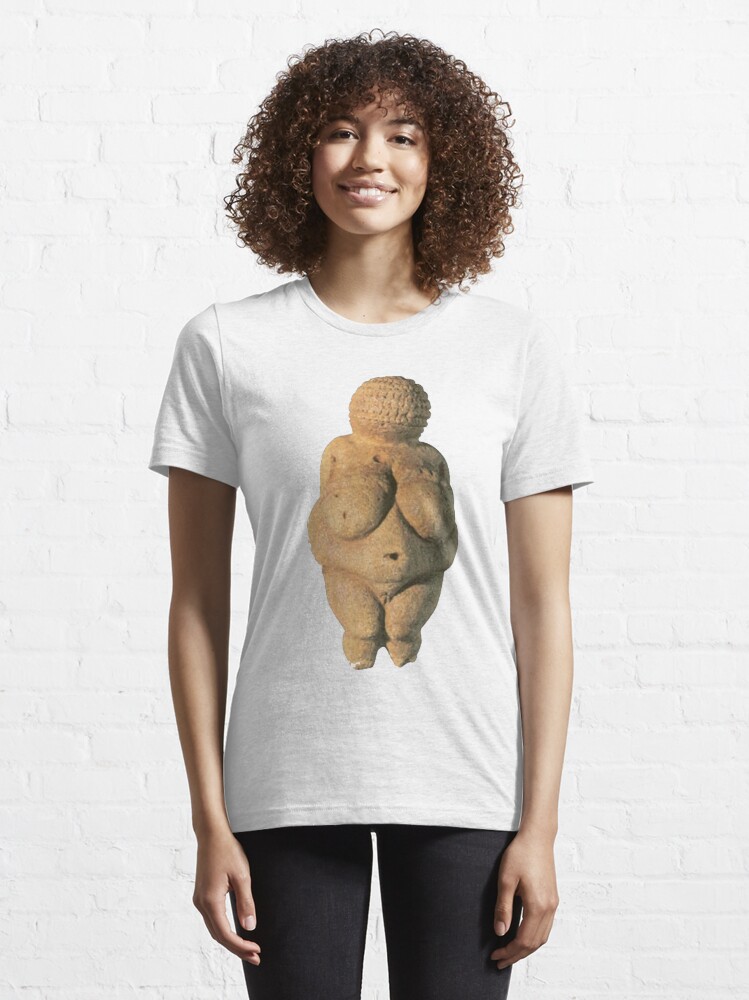 Alternate view of #Venus of #Willendorf #artifact sculpture art figurine statue humanbody #VenusofWillendorf Essential T-Shirt