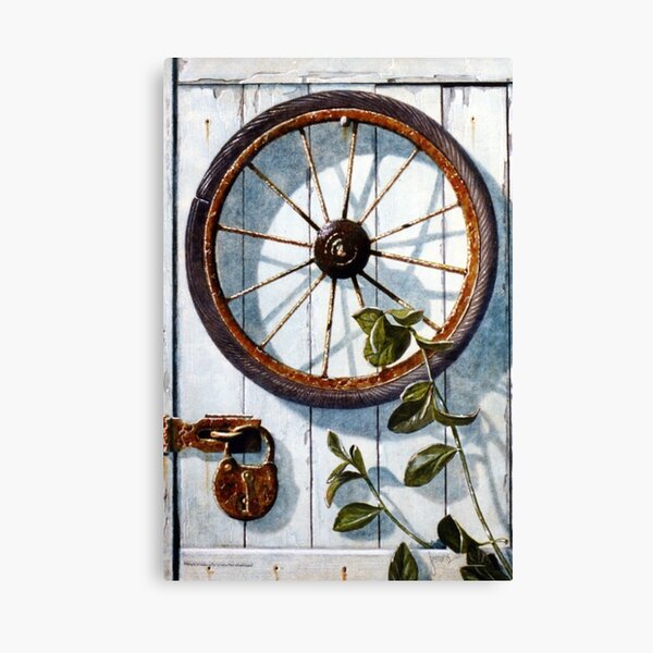 The Rim of the Wheel Canvas Print