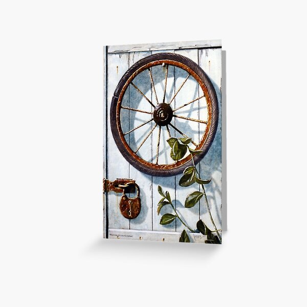 The Rim of the Wheel Greeting Card