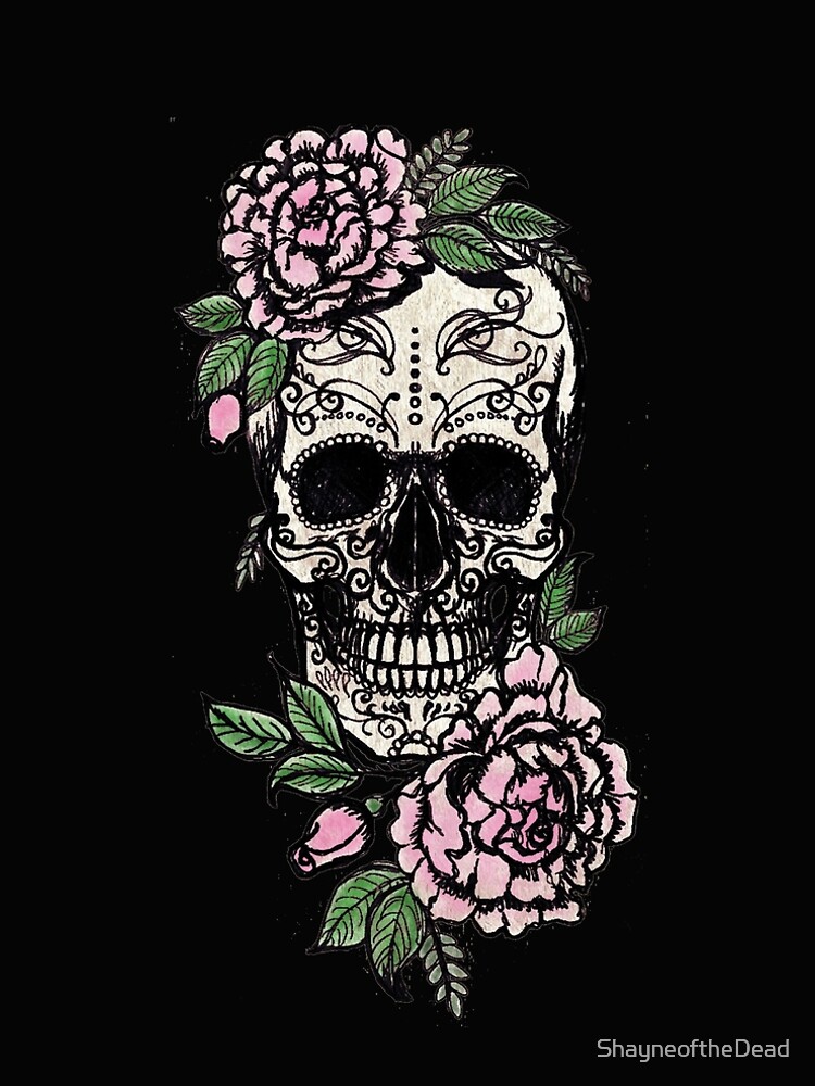 Sugar Skull & Roses by ShayneoftheDead