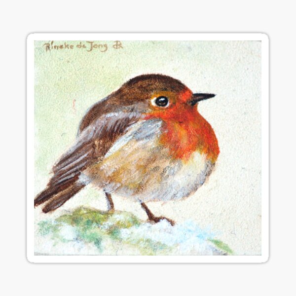 Robin Sticker