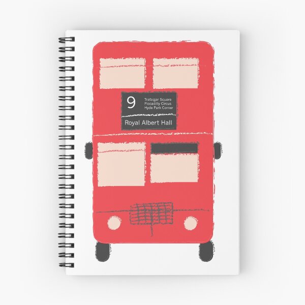 Item preview, Red Double Decker Bus - Vintage London, England, UK designed and sold by CorrieJacobs.