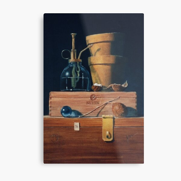 Small Blue Ball Metal Print