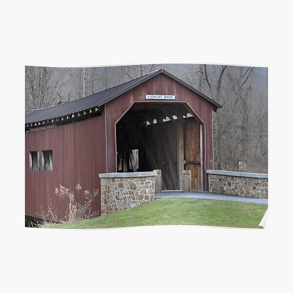 Fort Hunter Covered Bridge Poster