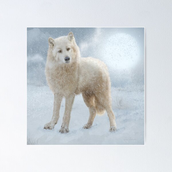 Item preview, Lone Arctic Wolf designed and sold by JaneEden.