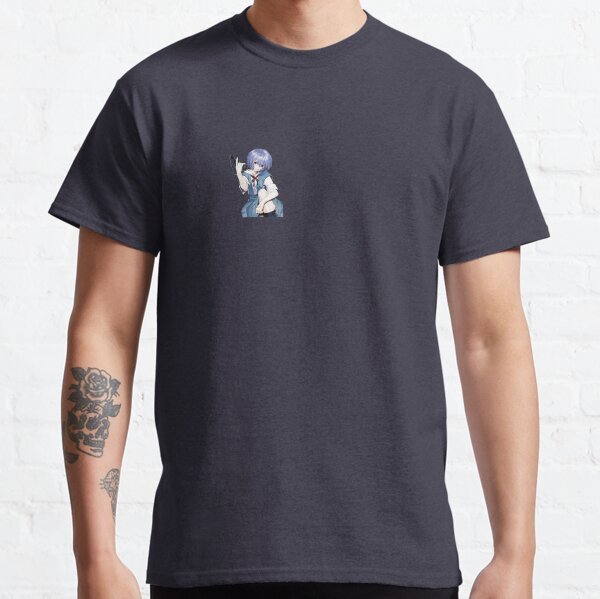 Rei Ayanami with a Gun Classic T-Shirt