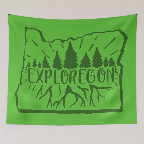 Item preview, Exploregon (green) designed and sold by HiddenStash.