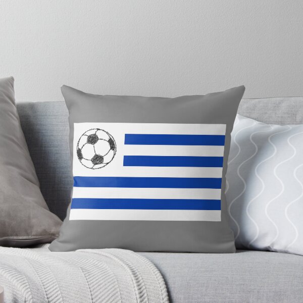 Item preview, Football Sketch,  Uruguay Flag designed and sold by piedaydesigns.