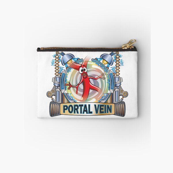 Item preview, Portal Vein Teleporter Cartoon - Funny Anatomy Series designed and sold by Zit-Zat-Zot.